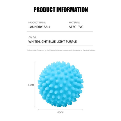 1/3PCS Magic Laundry Balls Reusable PVC Solid Cleaning Ball Household Cleaning Washing Machine Accessories Clothes Softener