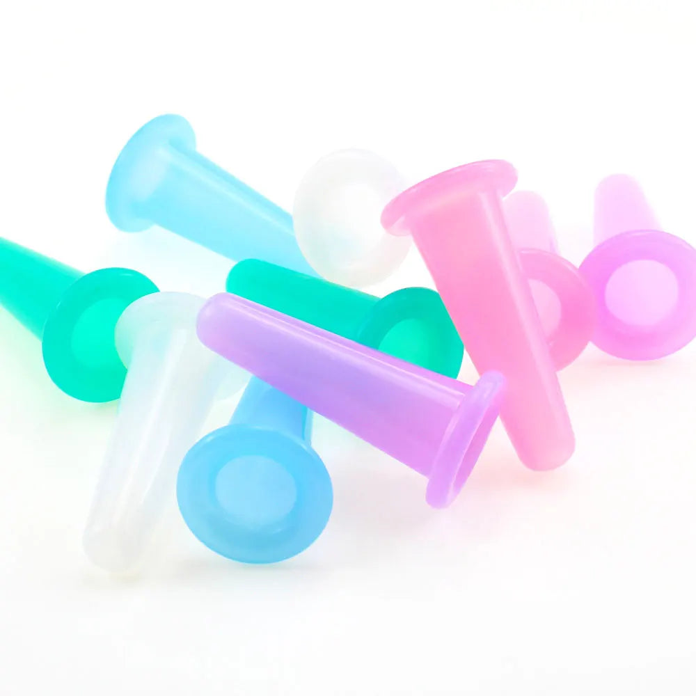 4-Piece Set Silicone Vacuum Cupping Set Cupping Cups Cans Suction Cup Therapy Back Body Detox Massage Anti Cellulite