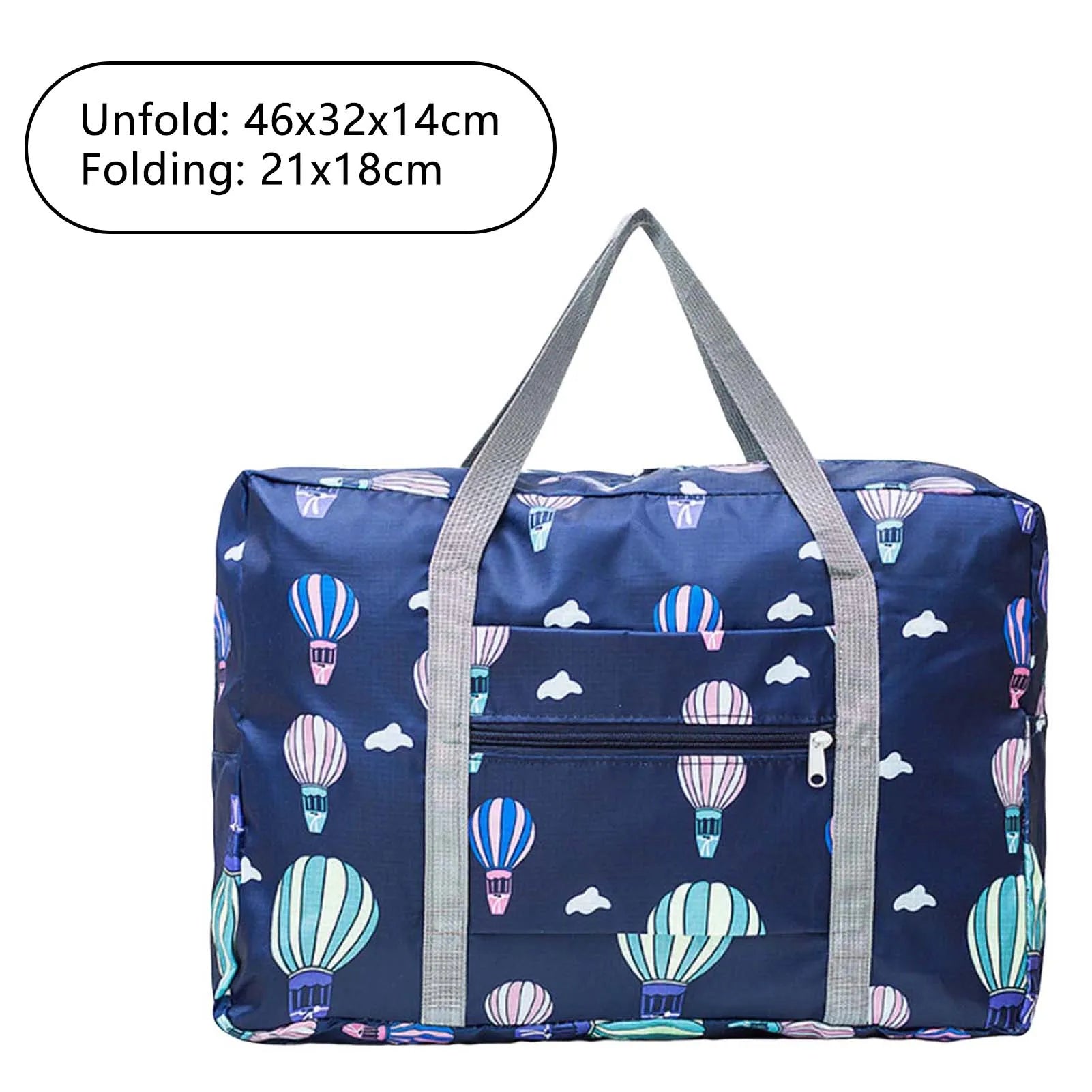 Foldable Travel Duffel Bag Portable Weekender Overnight Carry on Bag for Waterproof Luggage Organizer Floral Print Travel Tote