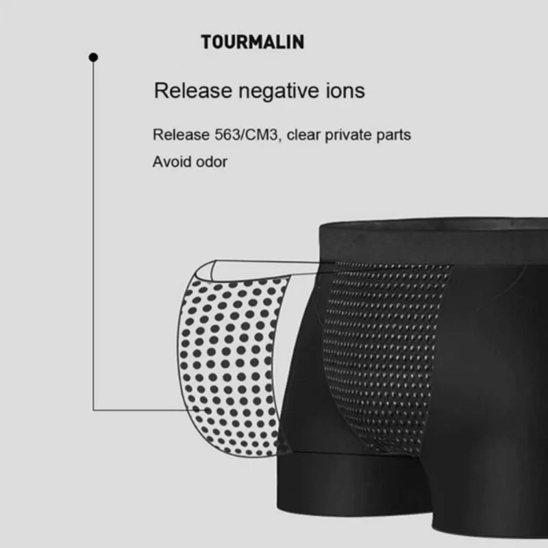 New Upgraded Version of Men's Magnetic Therapy Health Panties 22 Magnet Reinforced Boxer Briefs (L-6XL) Brazilian Men's Underwear