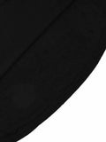 Plus Size 2024 Solid Color Halter Top Backless Vest