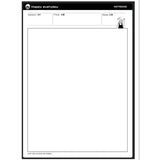 1PC B5 Sticky Note Paper Simple and Tear off Paper Learning Supplies Plan Note Book