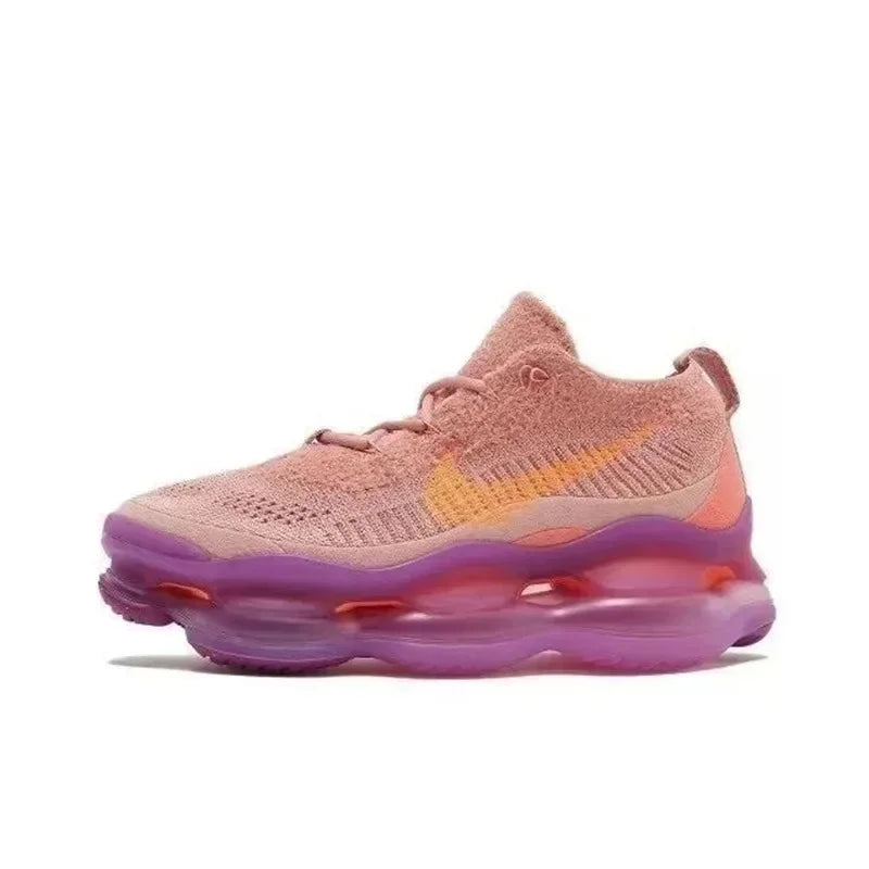 Nike Air Max Scorpion FK Low Top Casual Running Shoes Comfortable Shock Absorption Men's and Women's Black Sneakers