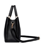 2024 Luxury Women Designer 3 Layers Shoulder Crossbody Bag Ladies Large Capacity Leather Handbags Shopper Brand Messenger Totes