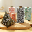 2mm de espessura açougueiros corda, feita de algodão, torção, para carne, salsicha, salsicha, corda, para churrasco, a 100 metros