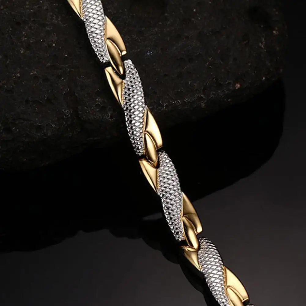 Pulsera magnética de terapia con diseño de dragón para mujer y hombre.