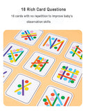 Early Learning Cognitive Rainbow Stick, Children's Color Matching Puzzle, Math Enlightenment, Puzzle Games, Montessori Block Toy