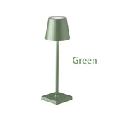 LED Table Lamps 3-Level Dimmable Wireless LED Desk Lamp Touch Bedside Creative Ambient Light USB Rechargeable Bar Outdoor Decor