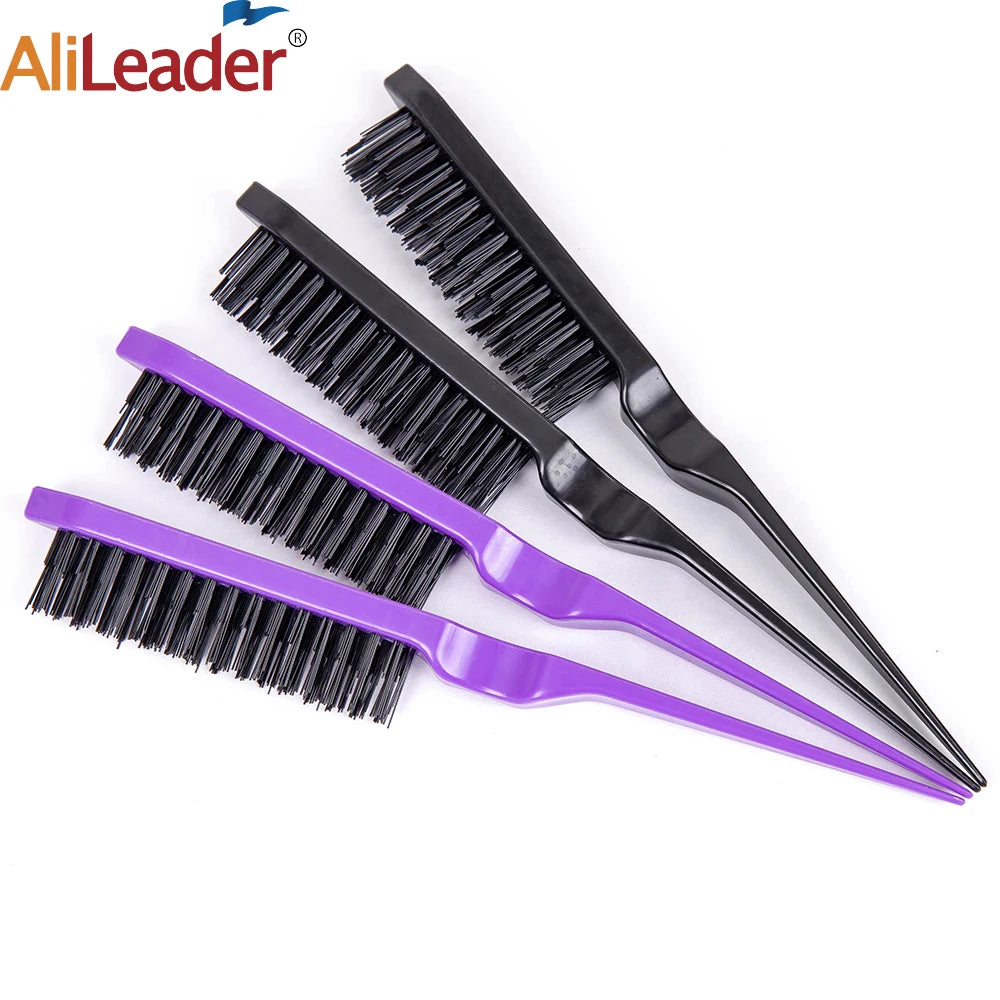 Cepillo de pelo de nailon de alta calidad para mujer, 1 unidad, para peinar el cabello, cola de caballo, esponjosa, de viaje, accesorios de peluquería.