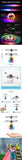 LED Light Suspension Crystal Ball Infrared Induction RC Gesture Control Colorful Glowing Toys Unique Gift for Kids