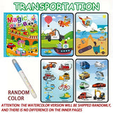 Magical Book Water Drawing Montessori Toys Reusable Coloring Book Magic Water Drawing Book Sensory Early Education for Children