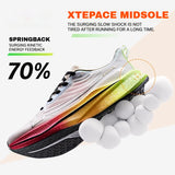 Xtep 2000km 3.0 Running Shoes For Men 2025 Spring Sneakers Cushioning Training Jogging Wear-Resistant Lightweight 875119110032