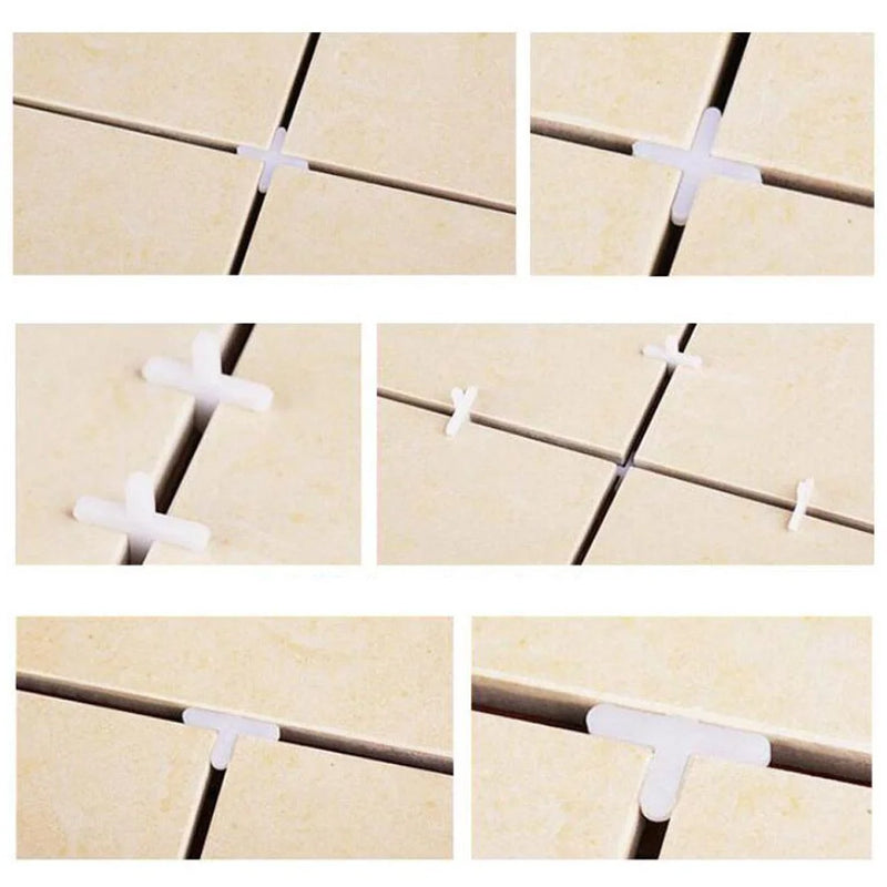 Tile Leveling System Reusable Wedges Construction Flooring Wall Spacer Locator Needle Pin for Wall Floor Tile Laying Leveler