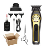 Kemei KM-2373 Baber Hair Clipper Professional Hair Cutting Machine With Charging Base For Men Electric Hair Trimmer Men Gift
