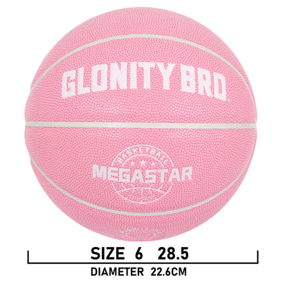Women's Basketball Size 5,6,7 Pink Official Competition Child Basketball Indoor Outdoor Standard Ball PU Non-slip Wear-resistant