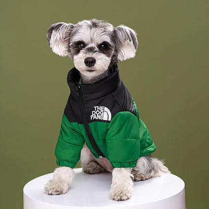 Puppy Coat Dog Down Jacket The Dog Fans Winter Pet Clothes for Small Medium Dogs Warm Thick Dog Vest French Bulldog Dropshipping