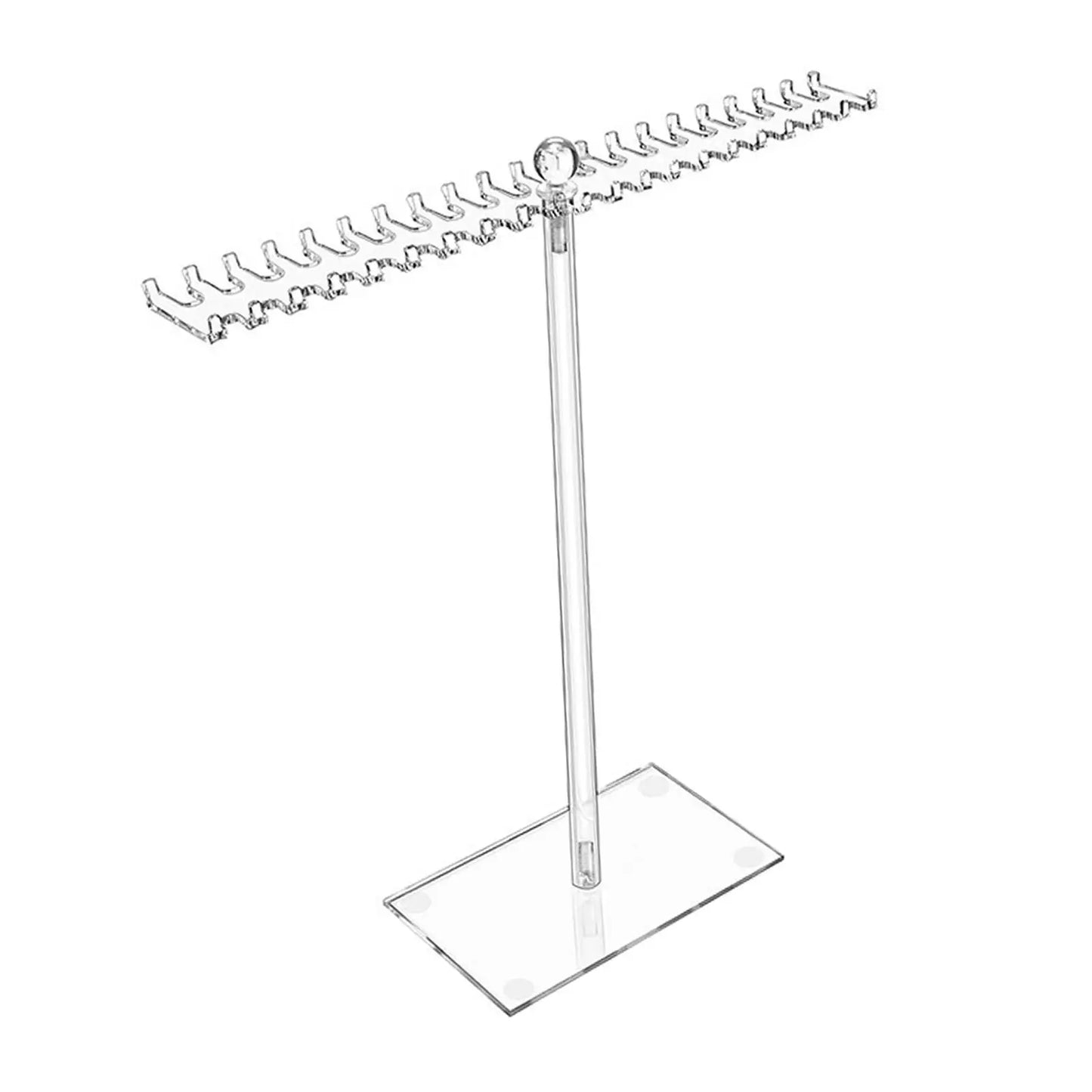 Necklace Organizer Jewelry Display Stand Clear Jewelry Holder Necklace Display Holder for Tabletop Showcase Shops Vanity