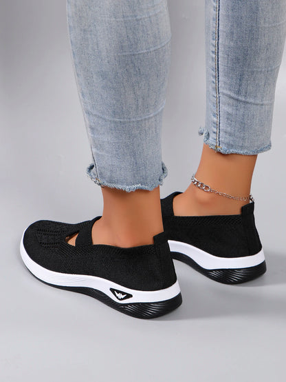 Zapatillas deportivas de primavera para mujer, modernas, transpirables, ligeras, antideslizantes, resistentes al desgaste, informales, planas.