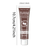 Creme para a área dos olhos com cafeína natural, potente ação hidratante e firmadora (20g), indicado para bolsas e olheiras. Após o uso, promove um efeito lifting na região dos olhos, reduzindo rugas e sinais de envelhe