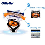 Gillette Fusion ProGlide Power Razor Shaver 5 Layer Blades Male Face Beard Hair Trimmer Men\'s Razor Machine Original