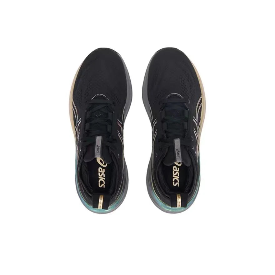 Original Asics Nimbus 26 Running Shoes Men Cushion Stability Asics Sports Shoes Unisex Sneakers White