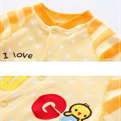 Ropa de bebé primavera 2024, ropa de algodón para niñas de 0 a 12 meses, monos de otoño para recién nacidos, monos cómodos para bebés, mamelucos para bebés niños