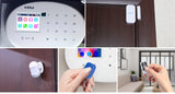 KERUI WIFI GSM Alarm System Kit W202 Home Security Protection Tuya Smart Support Alexa with Motion Detector Door Opening Sensor