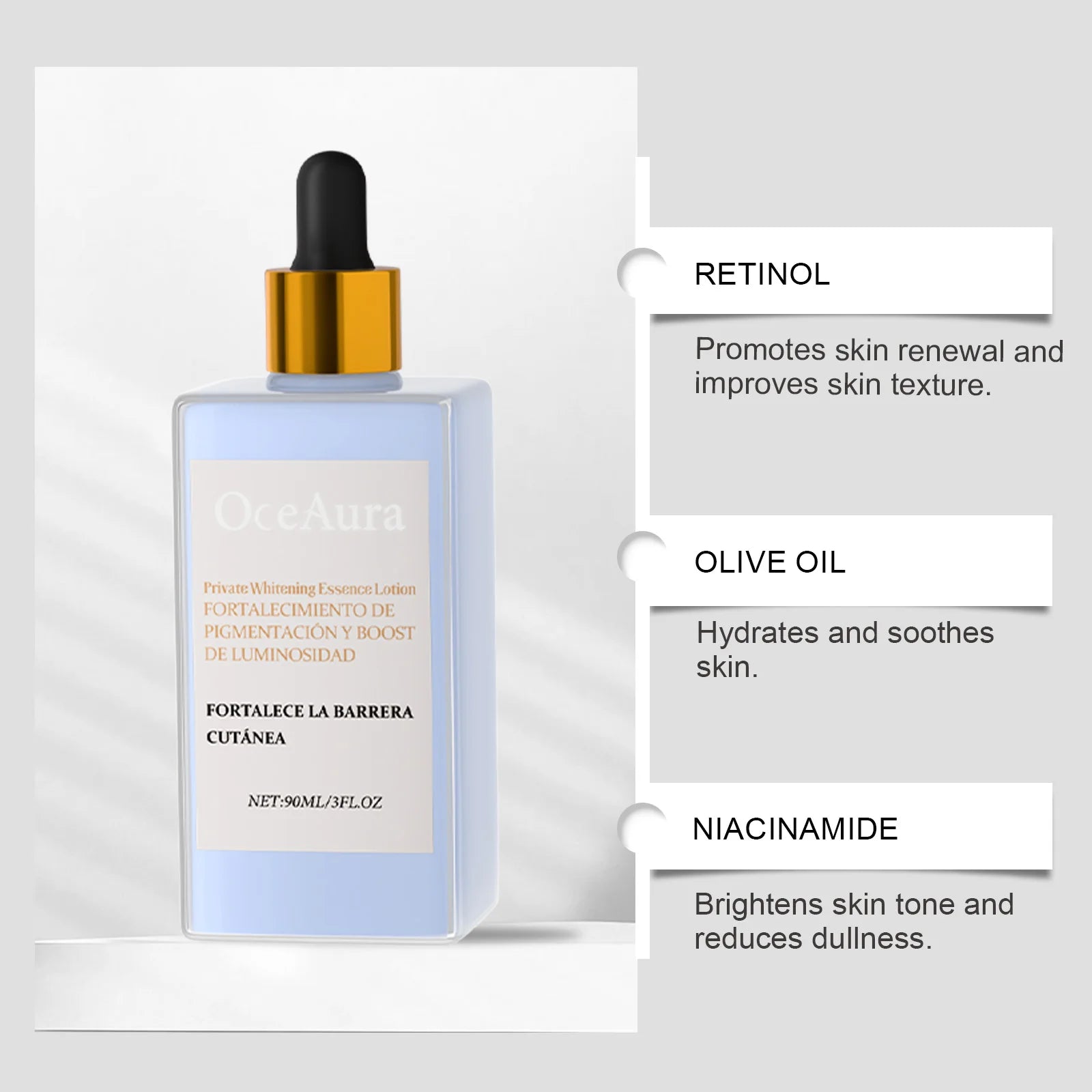 Skin Whitening Serum Private Parts Underarm Bleaching Essence Lighten Butt Knee Armpit Melanin Removal Intimate Area Brightener