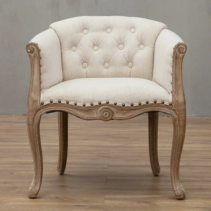 European Hotel Dining Chair, Leisure Sofa Chair, Solid Wood Antique Dining Chair, Living Room Leisure Sofa,Support Customization