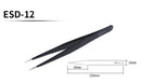 2/6pcs Precision Tweezers Set ESD Anti-Static Stainless Steel Tweezers Repair Tools for Electronics Repair Soldering Craft Tools
