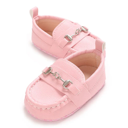 Casual Slip On Low Top Loafer Shoes For Baby Boys, Lightweight Comfortable Non Slip Flat Shoes For Indoor Outdoor Walking