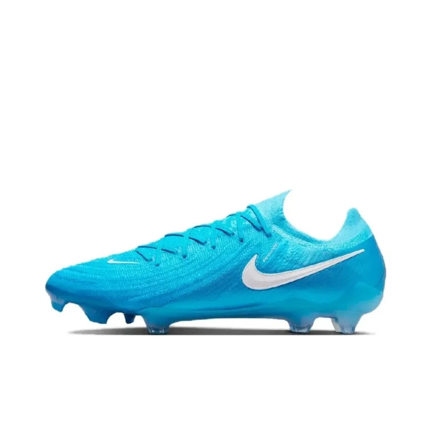NIKE Phantom GX 2 Elite FG Low-Top Men's comfortable and stable soccer cleats with grip and wear-resistant sole, black
