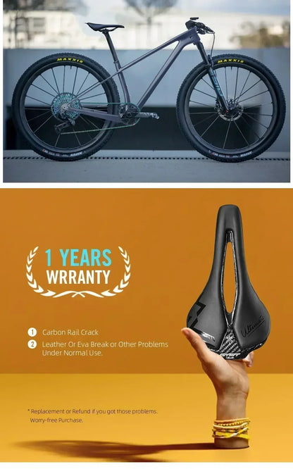 RYET Bicycle Saddle Ultralight Racing Bike Full Carbon Bike Seating Saddles 115g 7x9mm Road Sports Cushion Cycling Accessories
