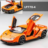 1:32 Lamborghinis LP770 LP750 Car Alloy Sports Car Model Diecast Sound Super Racing Lifting Tail Hot Car Wheel For Children Gift