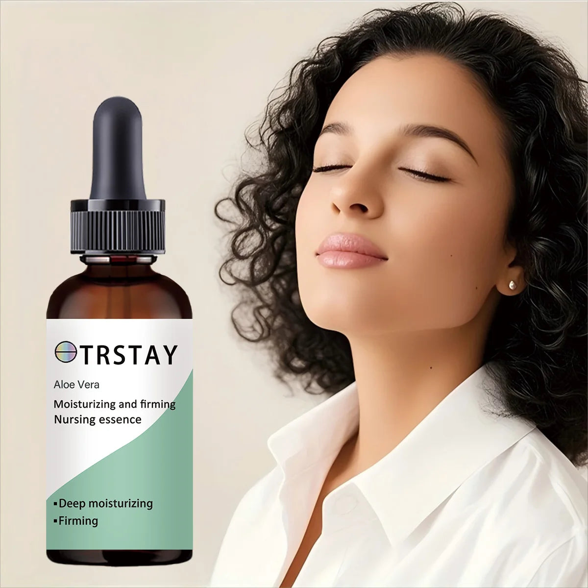 Moisturizing face cream Long acting natural aloe essence Vitamin E oil control long-lasting moisturizing antioxidant skin bright