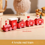 Christmas Train Decorations for Home, Merry Christmas Ornament, Noel Gifts, Happy New Year, 2025, 2024 