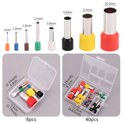 8/40pcs Mini Clay Cutters Earring Hole Hollow Round Cutter Pottery Tools Polymer Clay Tools Clay Extruder