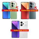 Redmi Note 13 Pro 4G Case Square Liquid Silicone Soft TPU Cover For Xiaomi Redmi Note 13 Note13pro Plus Note13 Pro 4G Phone Case