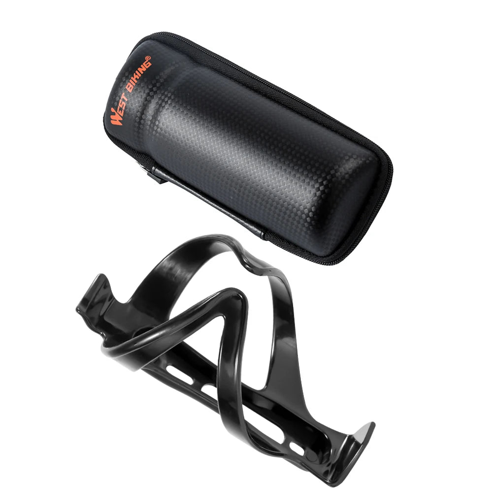 WEST BIKING Bike Tool Capsule Box Store MTB Bike Storage Box Apply Bottle Cage Cycling Tools w Kettle Frame Bicycle Accessories