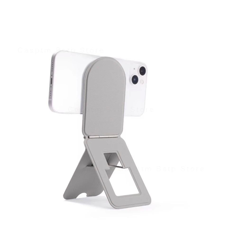 Soporte de teléfono plegable portátil para iPhone 11, 12, 13, 14, 15, 16 Pro Max Plus, soporte magnético de escritorio con ángulo ajustable