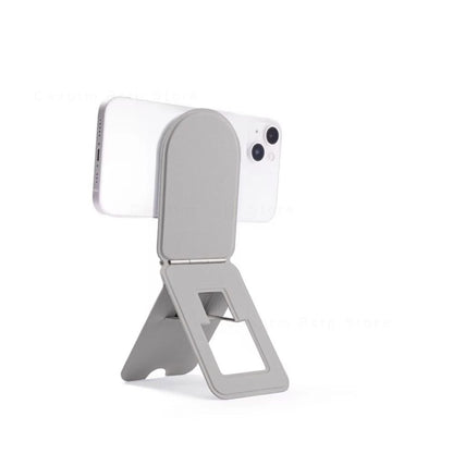 Soporte de teléfono plegable portátil para iPhone 11, 12, 13, 14, 15, 16 Pro Max Plus, soporte magnético de escritorio con ángulo ajustable
