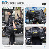 SOYAVISION 20L 50L 70L 80L 100L Motorcycle Waterproof Tail Bag Travel Outdoor Luggage Bag Motorcycle Seat Bag