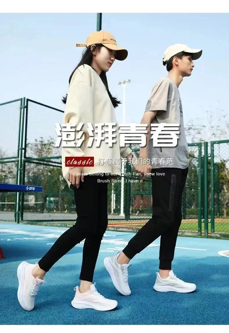 2025 Casual Running Summer Fashion Anti Slip Hiking Mesh Breathability Athletic Shoe Tennis Woman Trend  Woman Sneakers Couple