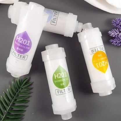 Filtro para chuveiro perfumado cabeça de chuveiro amaciante água melhorar a remoção da pele do cabelo purificador chuveiro acessórios do banheiro