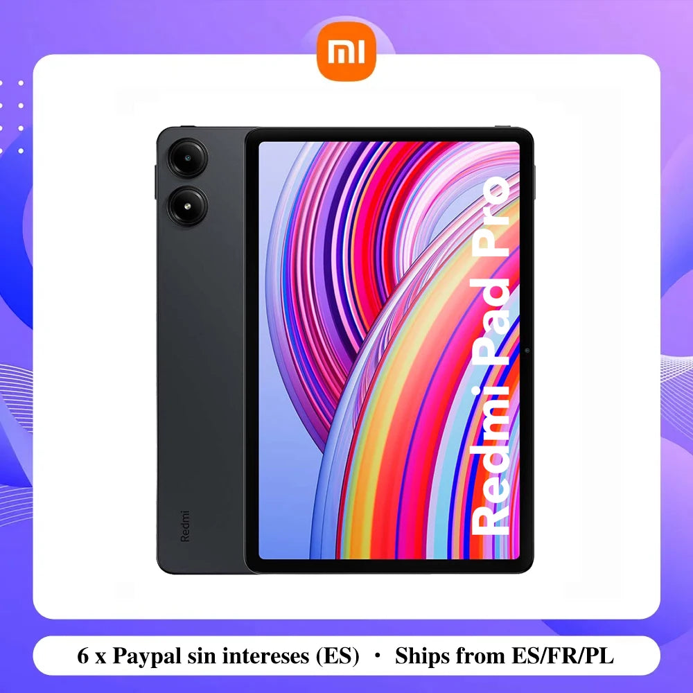 Xiaomi Redmi Pad Pro 12.1 "Wi-Fi 6GB/128GB 8GB/256GB EU Charger Global Version