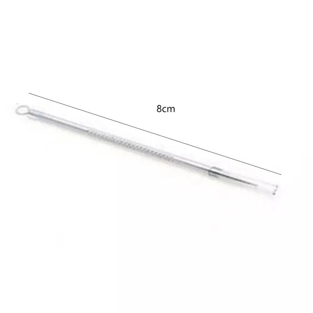 8cm/12cm Acne Needle Acne Remover Tool Blackhead Whitehead Remover Tool Facial Spot Pimple Remover Extractor Tool Skin Care Tool