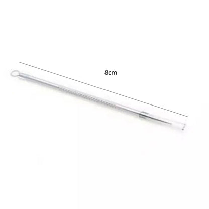 8cm/12cm Acne Needle Acne Remover Tool Blackhead Whitehead Remover Tool Facial Spot Pimple Remover Extractor Tool Skin Care Tool