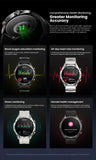 HAYLOU Solar 5 Voice Calling Smartwatch 1.58'' AMOLED Display 60Hz Smart Watch 24H Health Monitoring Sports Smartwatch for Men