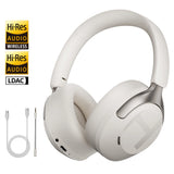 Fone de Ouvido Sem Fio HAYLOU S40 ANC com Cancelamento de Ruído de 50dB, Áudio Espacial 3D Hi-Res, LDAC, Bluetooth 6.0 e Design Over-Ear