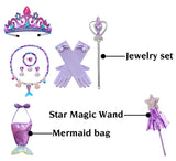 Children's Mermaid Cosplay Costume Girls' Role Play Costume Carnival Halloween Birthday Party Costume Summer Princess Dress